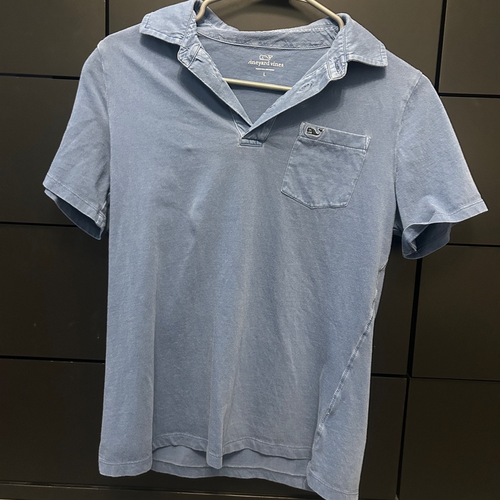 Vineyard Vines Boy’s Blue Polo Shirt